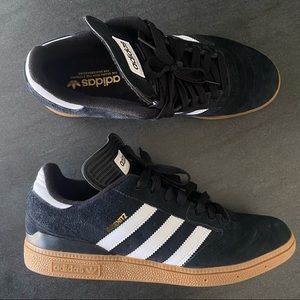 Like new Adidas Busenitz. Black suede, white leather stripes